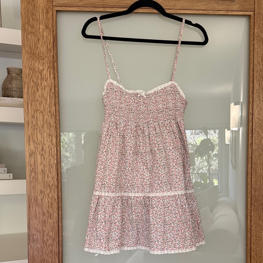 Floral Print Frankie’s Bikinis  Women's Babydoll Dress